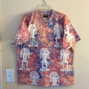 Wisnu Garment Vintage Hip Hop Streetwear Urban Short Sleeve Graphic T shirt M/L